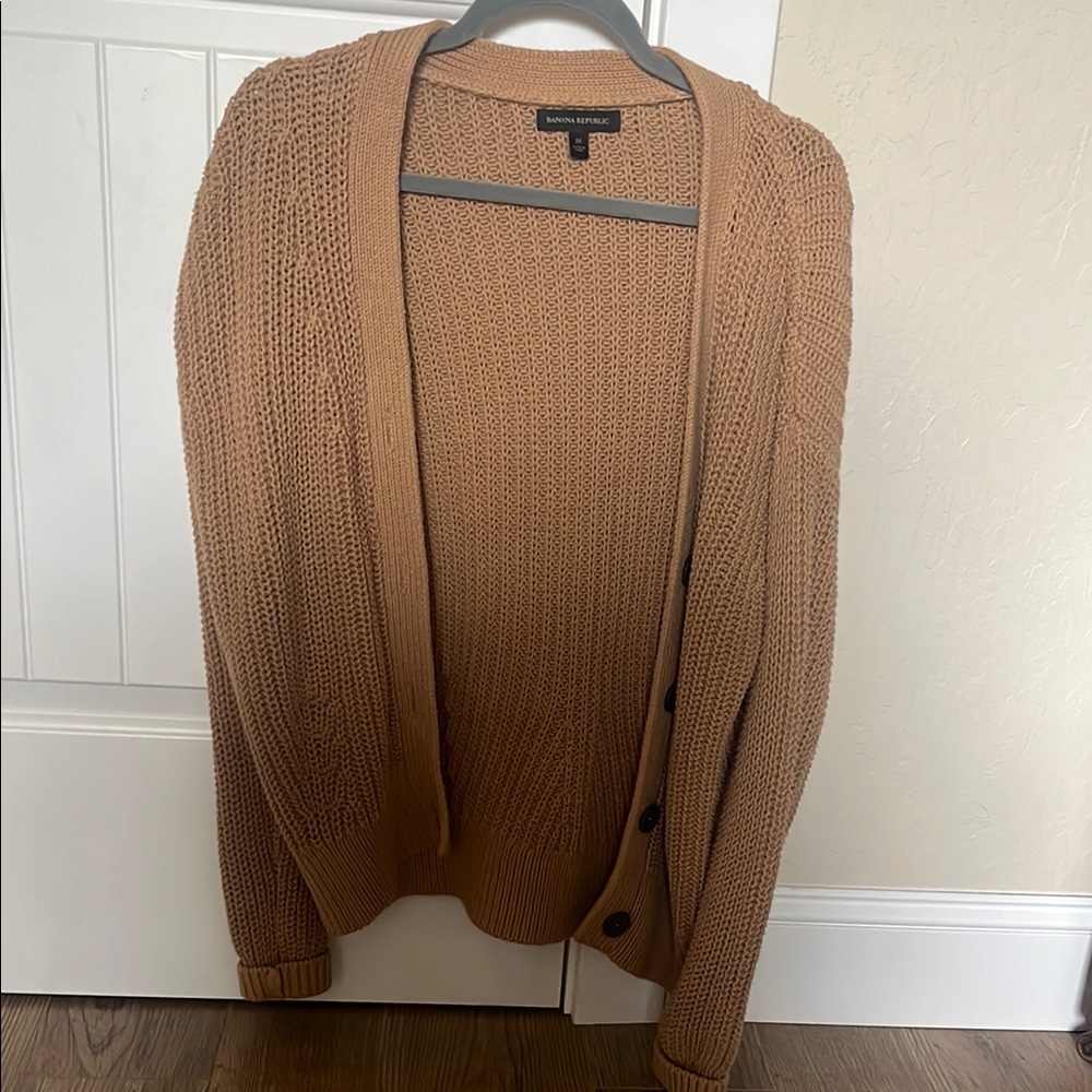 Banana republic cotton cardigan